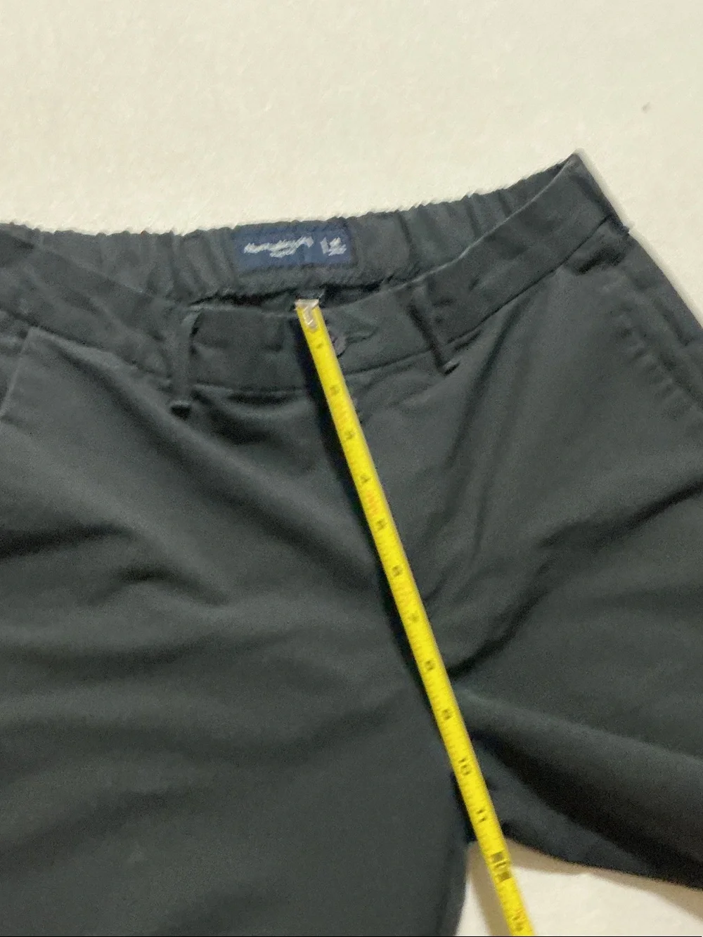 Abercrombie & Fitch Black Flat-Front Men’s Shorts